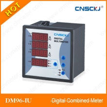 DM96-IU Dreiphasen-Digital-Spannung, Strom-, Leistungs-und Frequenz-Kombi-Messgerät